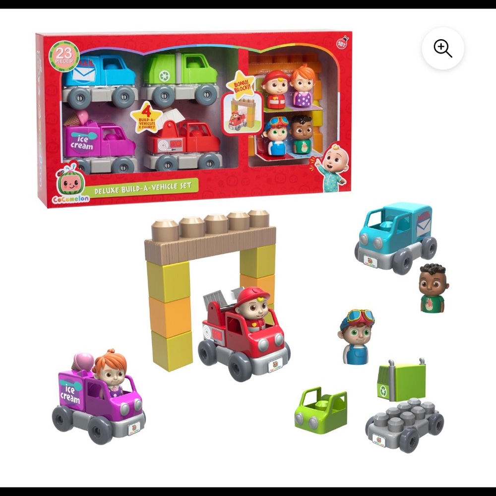 Coco melon toy set